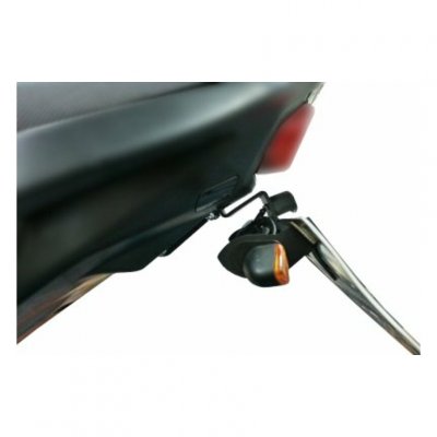 R&G Support de plaque d&acute;immatriculation  Racing noir Honda CB 650 F 1