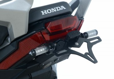 R&G Support de plaque d&acute;immatriculation  Racing noir Honda X-ADV 750