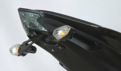 R&G RACING Support de plaque d&acute;immatriculation  noir Kawasaki Z 800 1