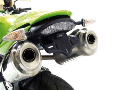 R&G RACING Support de plaque d&acute;immatriculation  noir Triumph Speed Tr