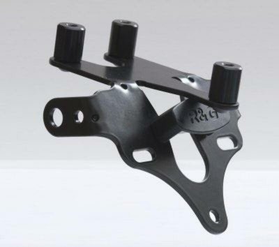 R&G RACING Support de plaque d&acute;immatriculation  noir Yamaha WR 250 F
