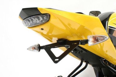 R&G RACING Support de plaque  noir