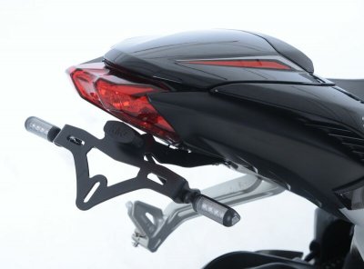 R&G RACING Support De Plaque  Triumph Street Triple 675 2013 - LP0133BK