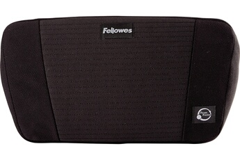 FELLOWES Support lombaire  Plush Touch Noir 