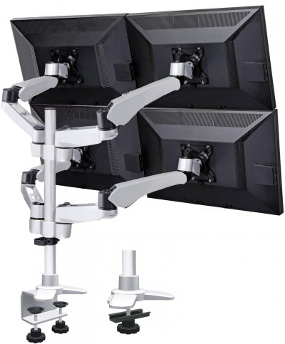  Support moniteur - SPEAKA PROFESSIONAL - SP-3957076 - Inclinable - Pivotant - Rotatif