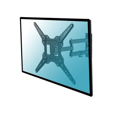 KIMEX Support mural articul&eacute; pour &eacute;cran tv 23''-55'' - Noir