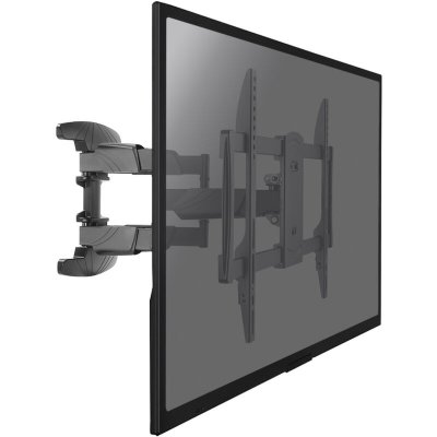 KIMEX Support mural articul&eacute; pour &eacute;cran tv 37''-70'' - Noir