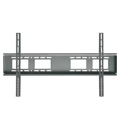 AVIZAR Support Mural Fixe pour T&eacute;l&eacute;viseur 80 &agrave; 120 pouces Charge Maximale 300 kg Argent