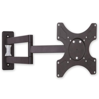 TECHLY Support mural inclinable -12&deg;- Rotation 2 x180&deg;