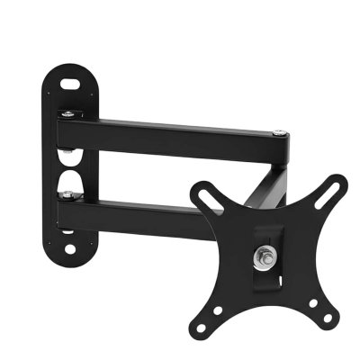 AVIZAR Support Mural Inclinable pour T&eacute;l&eacute;viseur 10 &agrave; 26 pouces Charge Maximale 15 kg Noir