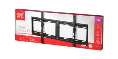 ONE FOR ALL Support mural One&reg; for all Solide WM4619 Noir pour TV de 32"" &agrave; 90