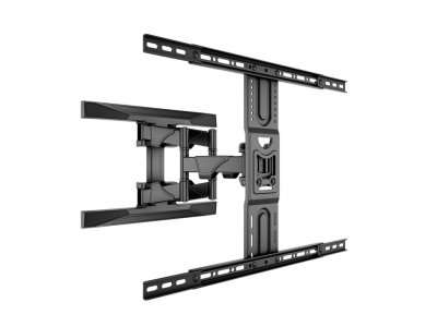 MULTIBRACKETS Support mural orientable MULTIBRACK ETS Noir pr moniteur 114,3cm 45 190,5 cm 75