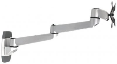 SPEAKA PROFESSIONAL Support mural pour &eacute;cran Xergo 29156C28 10"" - 30"" inclinable + pivotable, rotatif argent/noir