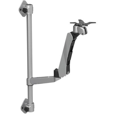 SPEAKA PROFESSIONAL Support mural pour &eacute;cran xergo 29156c46 10 - 30 inclinable + pivotable, rotatif gris