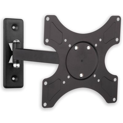 IC INTRACOM Support mural pour TV LED LCD 19-37'' inclinable avec 2&nbsp;rotules
