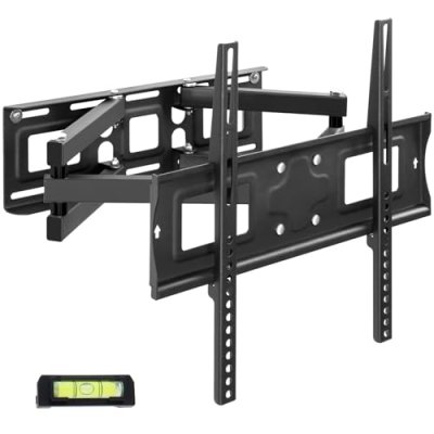 TECTAKE Support mural TV 26- 55 orientable et inclinable, VESA max.: 400x400, max. 100kg