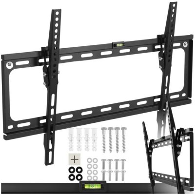 TECTAKE Support mural TV 32- 65 inclinable,VESA max.: 600x400, max. 70kg