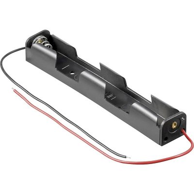 GOOBAY Support pile 2x R6 (AA)  11983 c&acirc;ble (L x l x h) 109 x 16.6 x 14 mm