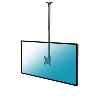 KIMEX Support plafond &eacute;cran tv 23''-42'' Hauteur 106-156cm - Noir