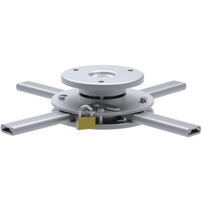 KIMEX Support plafond vid&eacute;oprojecteur, Hauteur 6cm, Diam. 16-33cm 