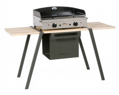 FORGE ADOUR Support plancha taupe  - spit600 - spit600