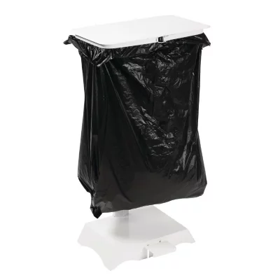 JANTEX Support Sacs Poubelle Blanc - Blanc