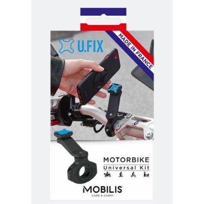 MOBILIS Support Smartphone pour Guidon de Moto Fabriqu&eacute; en France Universel