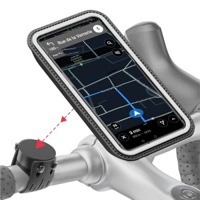 SHAPEHEART Support smartphone  Magn&eacute;tique taille M v&eacute;lo/trottinette