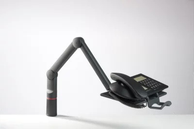 NOVUS Support t&eacute;l&eacute;phone Talkmaster coloris noir anthracite