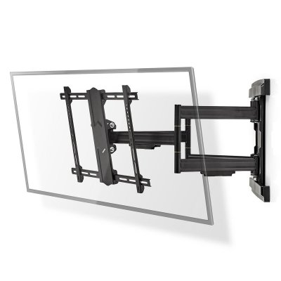NEDIS Support tv mural inclinable pour t&eacute;l&eacute;viseur 37"" &agrave; 80"" poids max 70kg 6 pivots