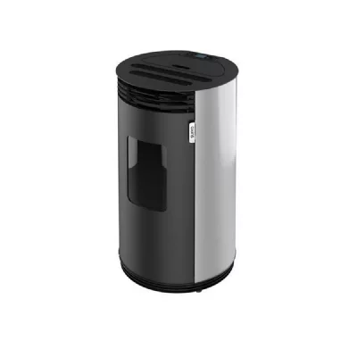 SUPRA  Po&ecirc;le &agrave; granul&eacute;s de bois 8kw gris - ODAYA8GRIS - 