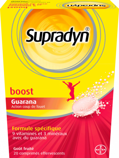 SUPRADYN  Boost Vitamines et Min&eacute;raux 20 comprim&eacute;s effervescents