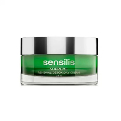 SENSILIS Supreme crema de d&iacute;a SPF15+ detox renovadora y antiaging 50 ml
