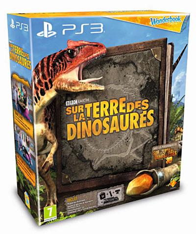 Sur la terre des dinosaures + Wonderbook + Pack de d&eacute;couverte Move