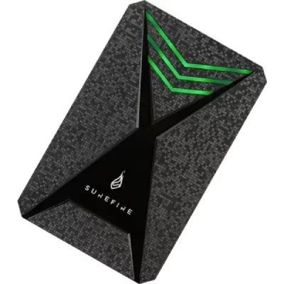 SUREFIRE  Gaming 2 TB Disque dur externe 2,5 USB 3.2 (1&egrave; g&eacute;n.) (USB 3.0) noir 53682 