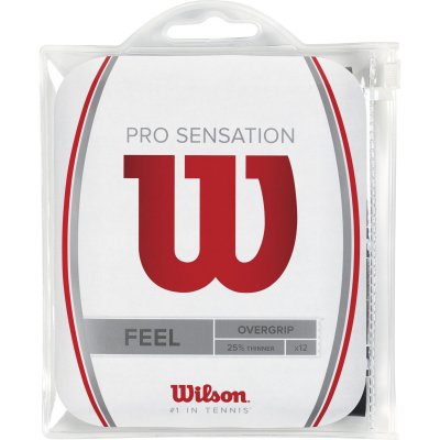 WILSON Surgrips  Pro Sensation Overgrip x 12 Noir