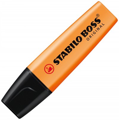 STABILO Surligneur Boss Original -  - Orange Fluo