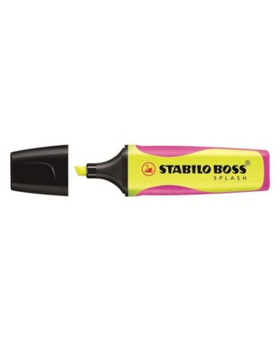 STABILO Surligneur-  BOSS SPLASH- 1 surligneur fluo- Jaune