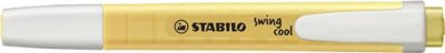 STABILO Surligneur -  swing cool Pastel- 1 surligneur cr&egrave;me de jaune