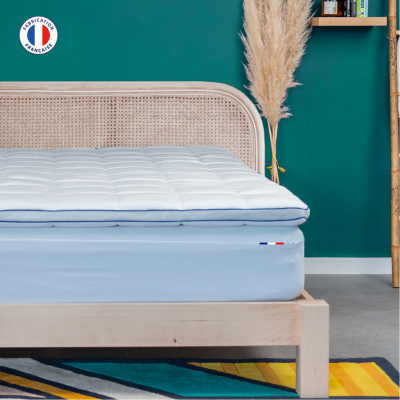 BDREAMS Surmatelas &agrave; m&eacute;moire de forme 140x200cm