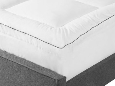 BELIANI Surmatelas en coton cir&eacute; 140 x 200 cm MULHACEN