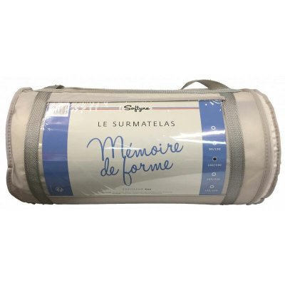 LESTRA Surmatelas  Softyne &agrave; m&eacute;moire de forme 80 x 200 cm