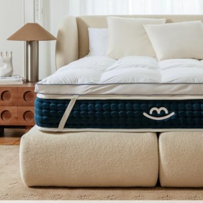 MORPHEA FRANCE Surmatelas mousse ultra moelleuse 140x190 &eacute;pais 5cm