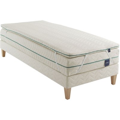 SOMEO Surmatelas naturel latex naturel aube -  80x200