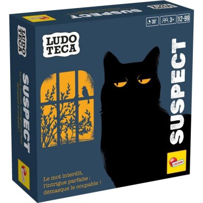 LISCIANIGIOCHI Suspect - Jeu De Bluff & Strat&eacute;gie - Ludoteca - A Partir De 3 Joueurs - Des 12 Ans