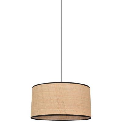 COREP Suspension 1x e27 rotin naturel  MATIERE raphia D.38 cm