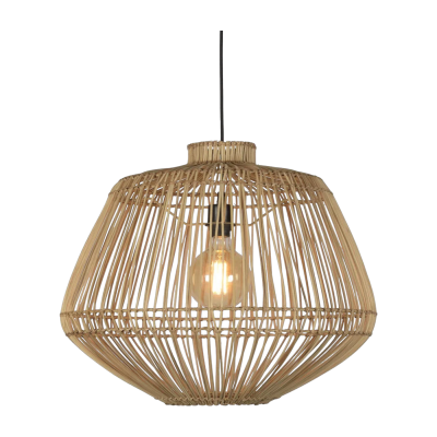 GOOD & MOJO Suspension 1x e27 rotin naturel  Madagascar