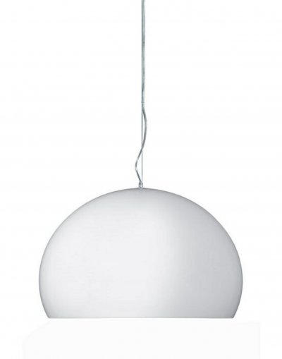 KARTELL Suspension Big FL/Y plastique blanc / &Oslash; 83 cm - 
