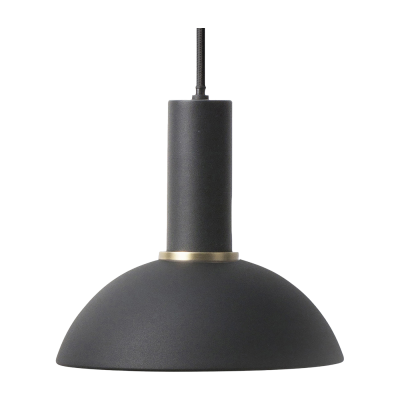 FERM LIVING Suspension blanche 23 cm socket low noir Opal Collect - 