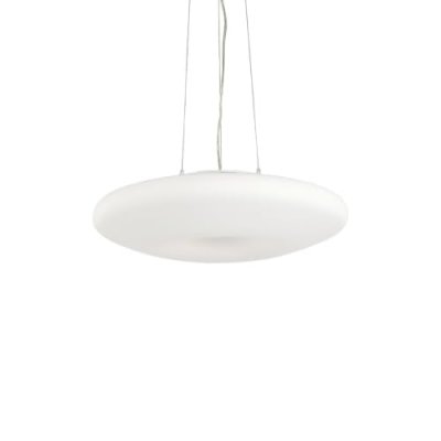 IDEAL LUX Suspension Blanche GLORY 3 ampoules Hauteur 80 Cm